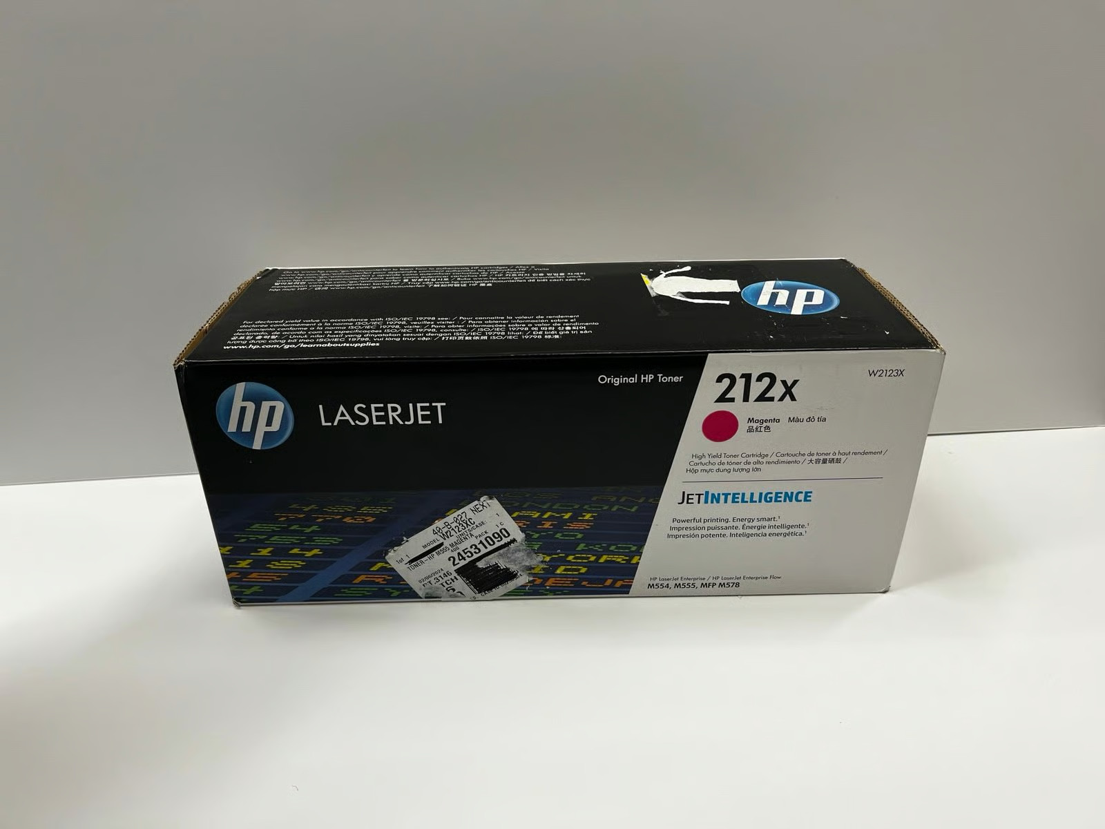 Genuine HP 212X Magenta Toner Cartridge W2120X OEM High Yield – Sealed / New