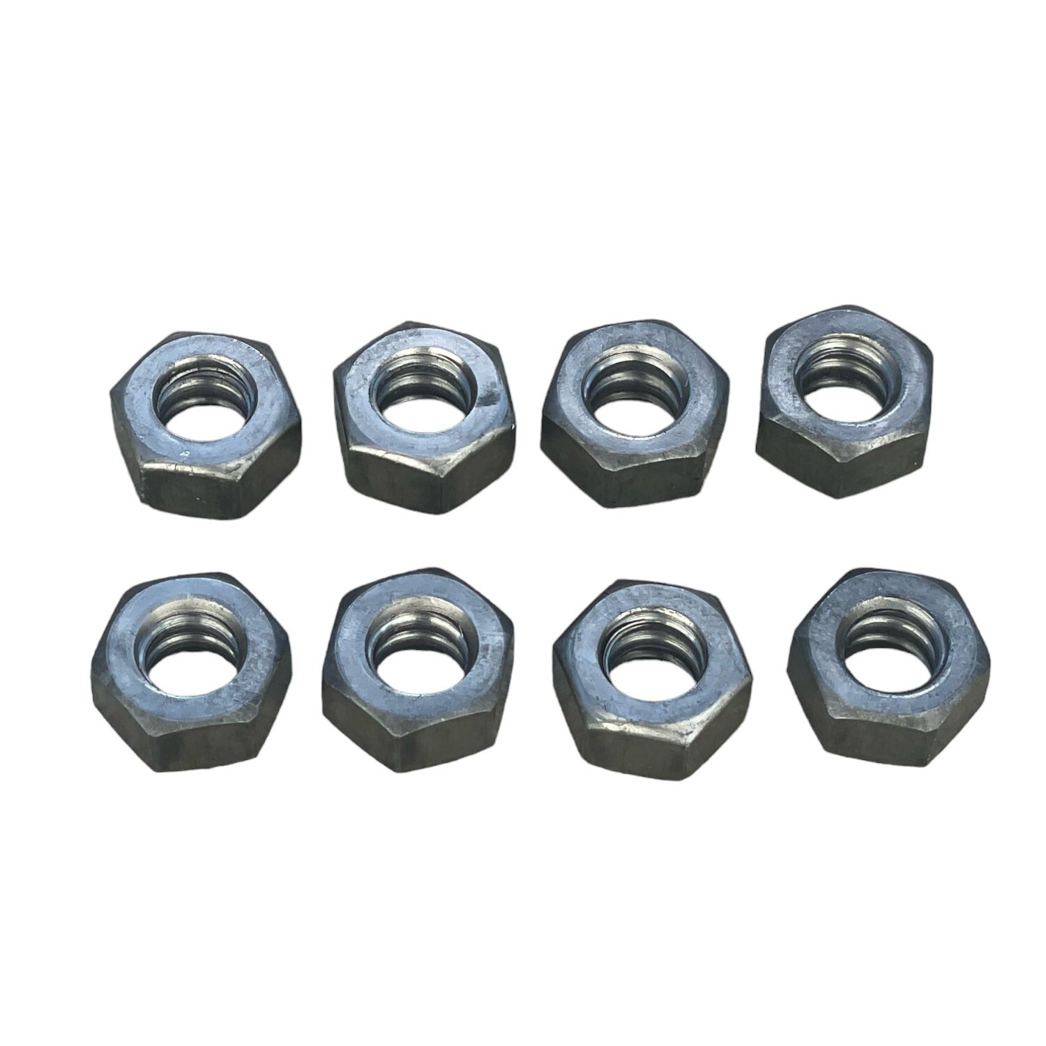 Sandbaggy 1/2″ Hex Coil Rod Nuts (Threaded) – Plain Steel