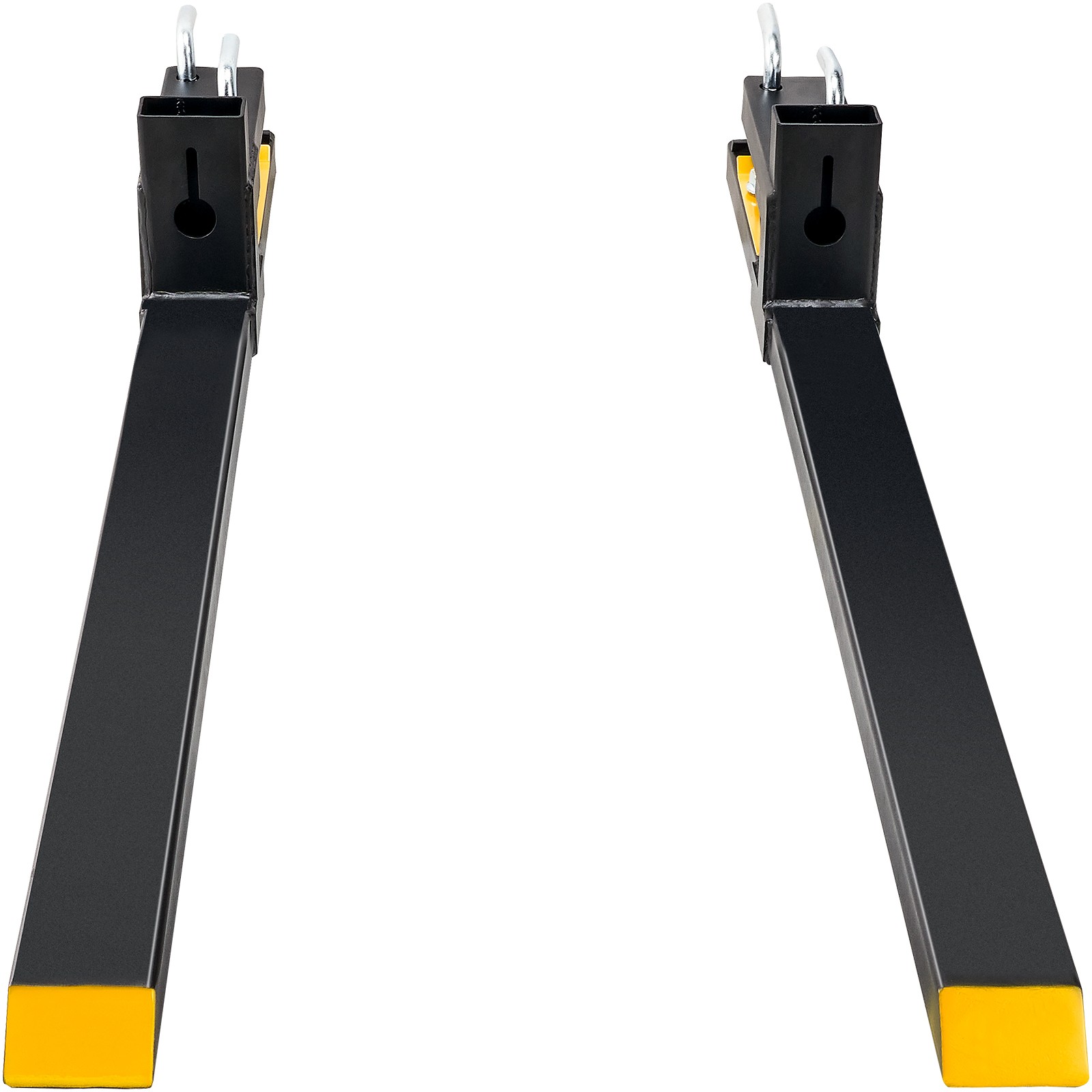 VEVOR 4000lbs 60″ Clamp on Pallet Forks for SkidSteer Loader Bucket Tractor Fork