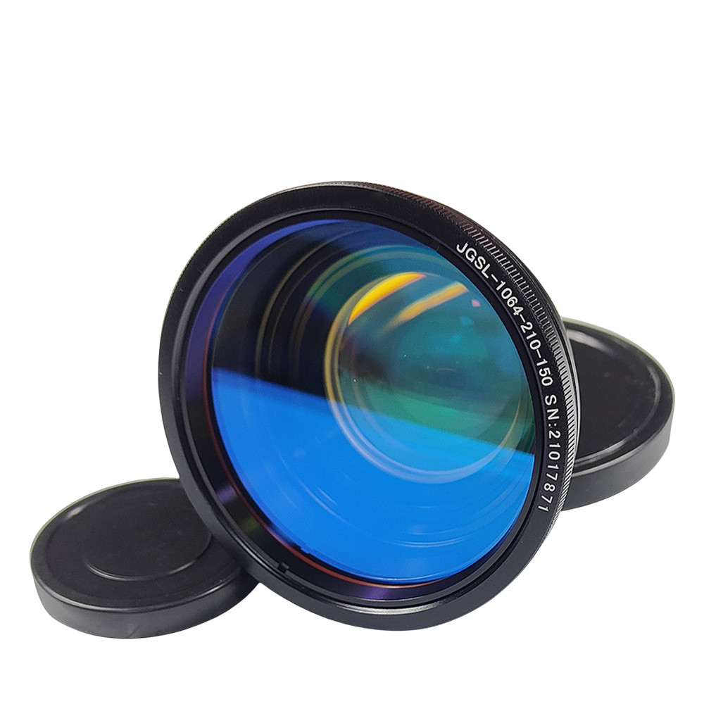 200mm Quartz Field Scan Lens M85 F-theta For 60W-300W Fiber Laser Marker Engrave