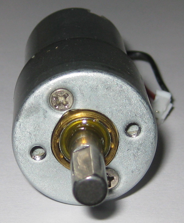 500 RPM Hobby Project 12 V DC Gearhead Motor – High Torque – 6mm D-Type Shaft