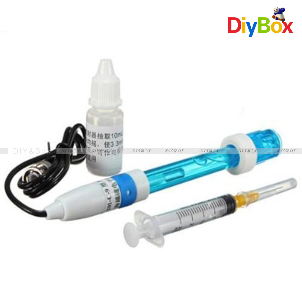 Liquid PH0-14 Value Detect Sensor Module + PH Electrode Probe BNC for Arduino DB