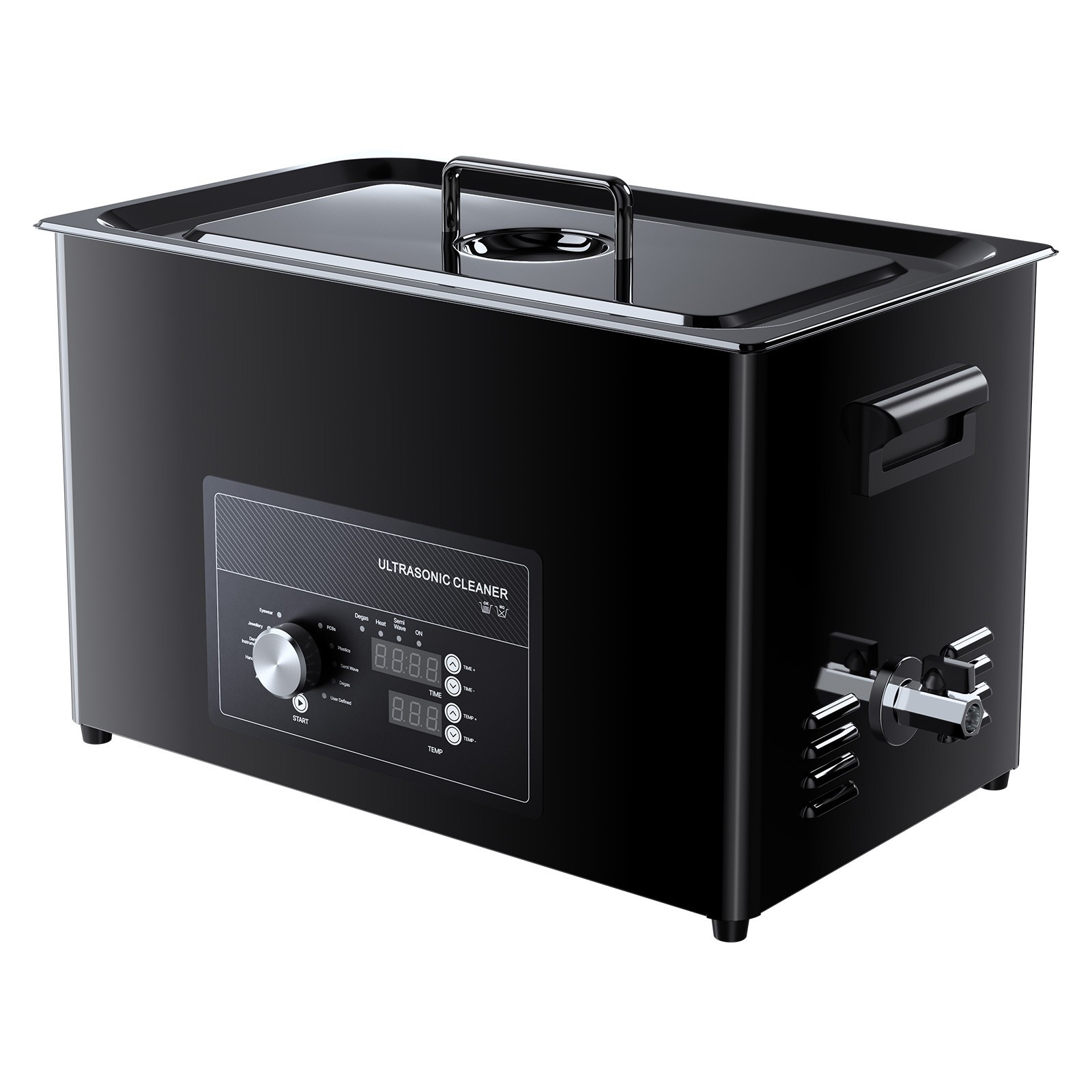Uimoso 30L Ultrasonic Cleaning Machine with Adjustable Knob Control