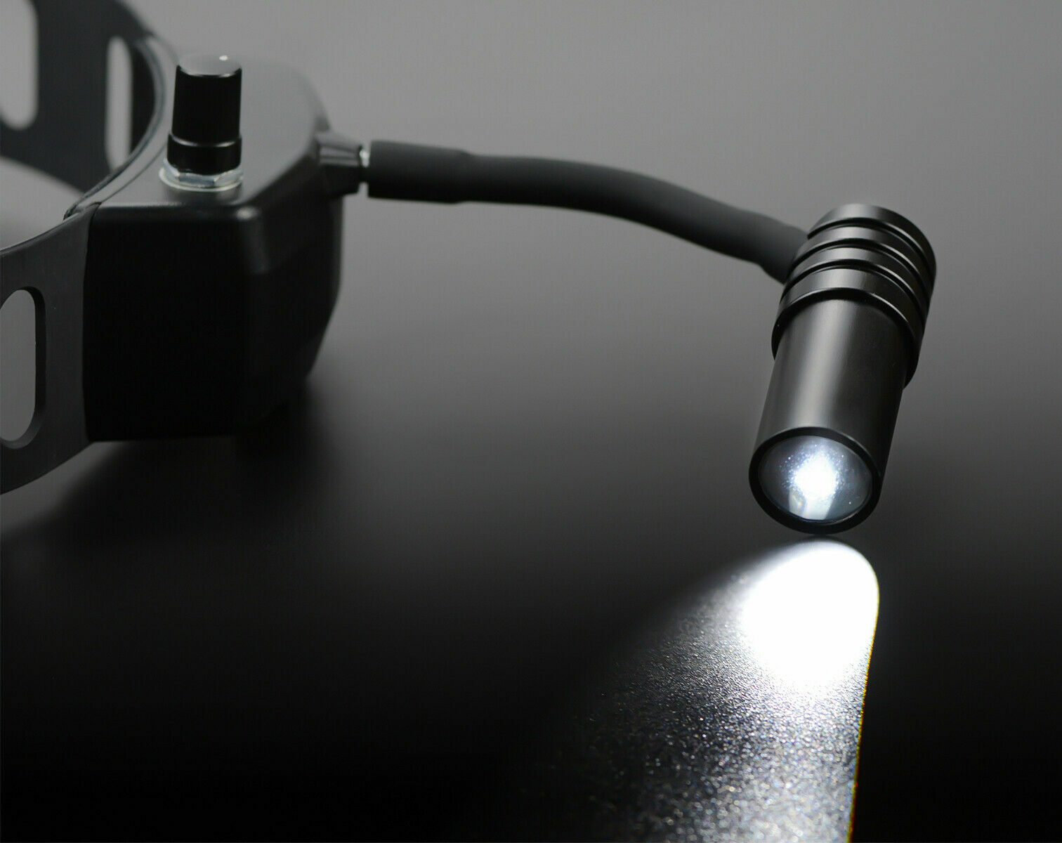 5W LED Dental Wireless Headband Head Light ENT Medical Headlight Black US STOCK
