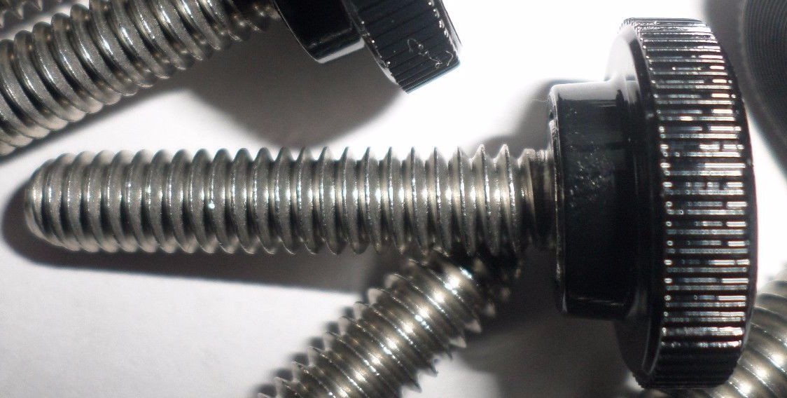 (4 Pcs) 1/4-20 x 1-1/4″ Thumb Screw *STAINLESS STEEL* FAST SHIP Thumbscrew