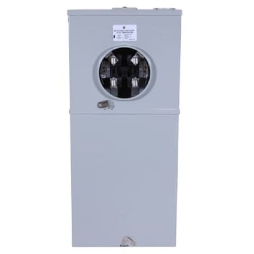 GE TSMR820CSFLFMG 200A Outdoor Meter Socket Load Center New, Open Box