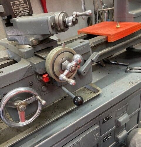 Craftsman Atlas 12″ lathe Cross Feed Large 2.5″ dial 0-100 (Fits over ~1.0 dial)