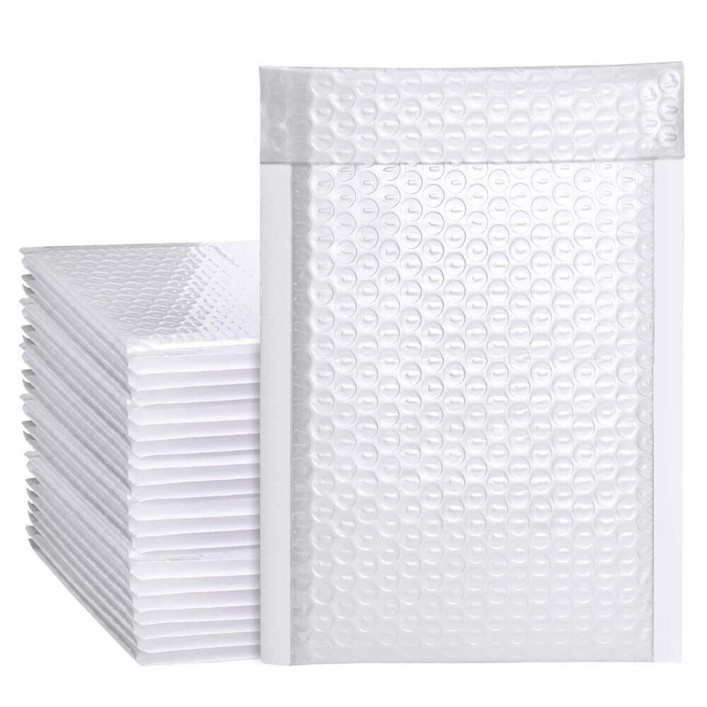 10-1000 #000 4×8 bopp poly bubble Mailer Envelope Bag inner size 4.25 x 7* best