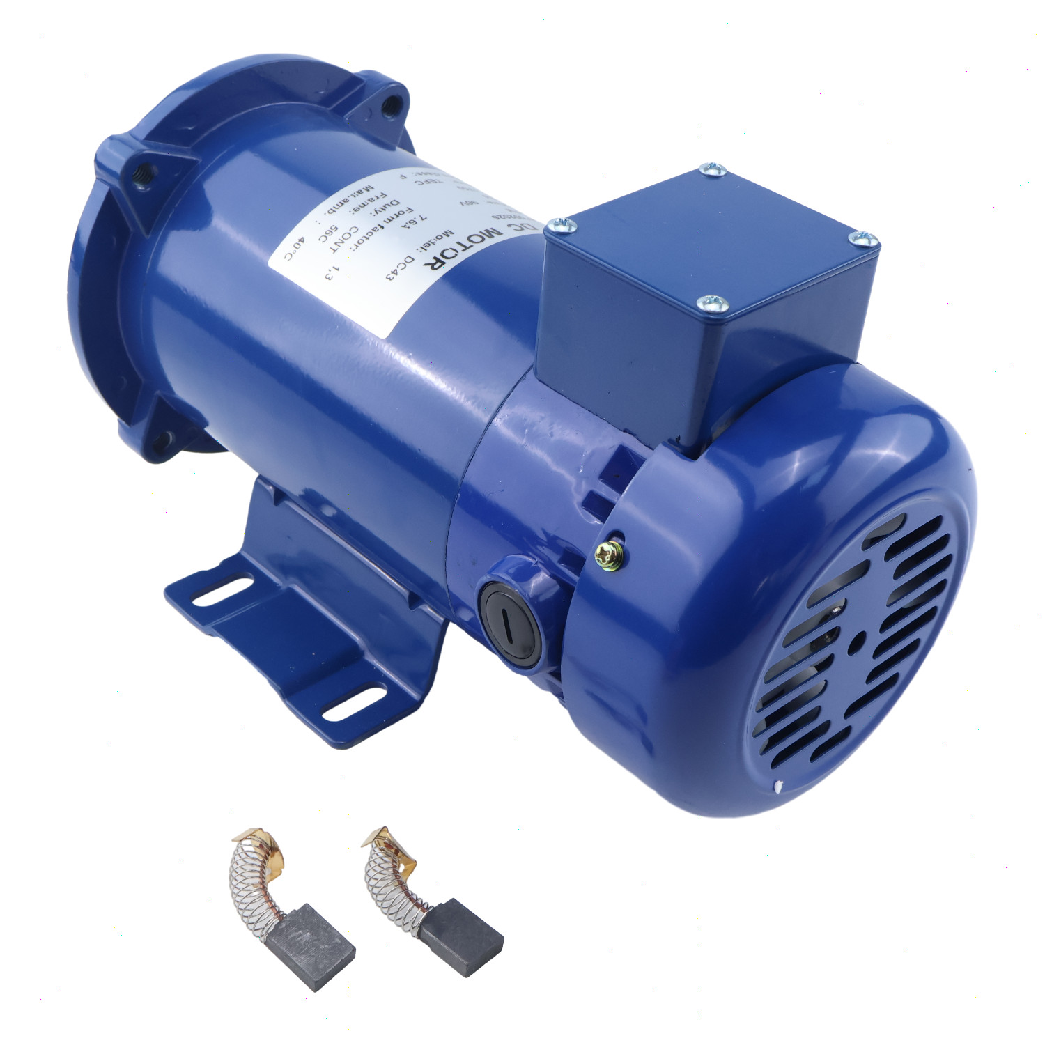 DC Motor MD0507A for Hallmark Industries 3/4HP 56C 90V 1750RPM TEFC