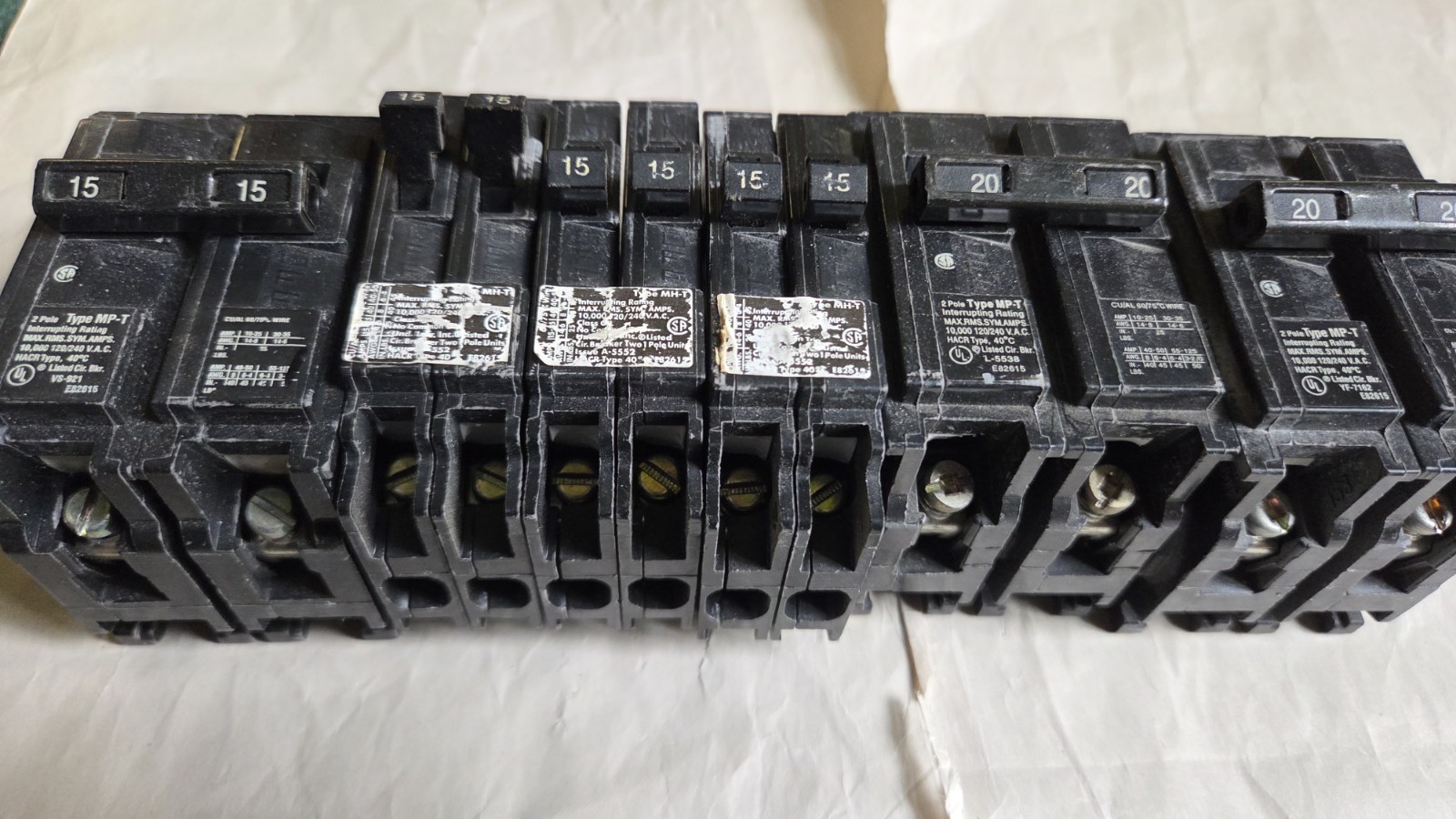 Murray/ Siemens Plug In Breakers Assortment