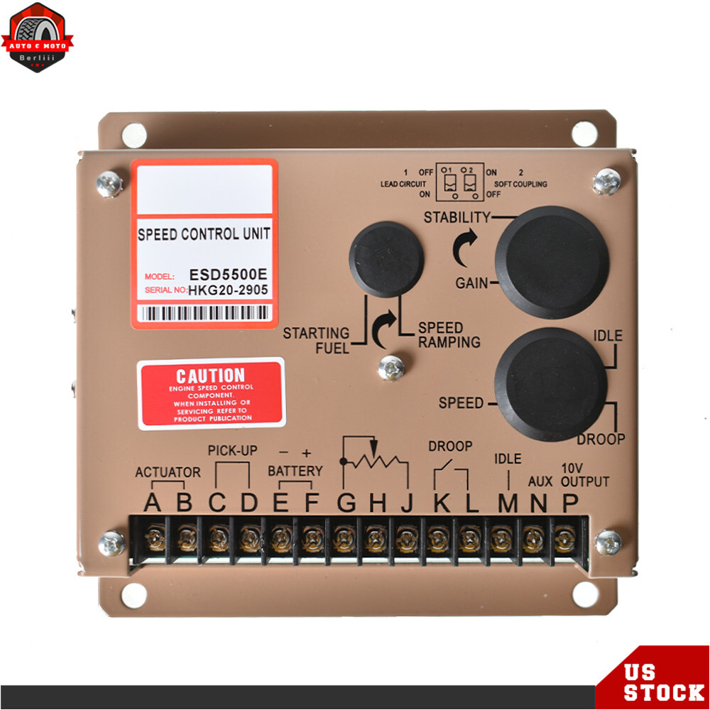 Electronic Engine Speed Controller Governor ESD5500E For Generator Genset