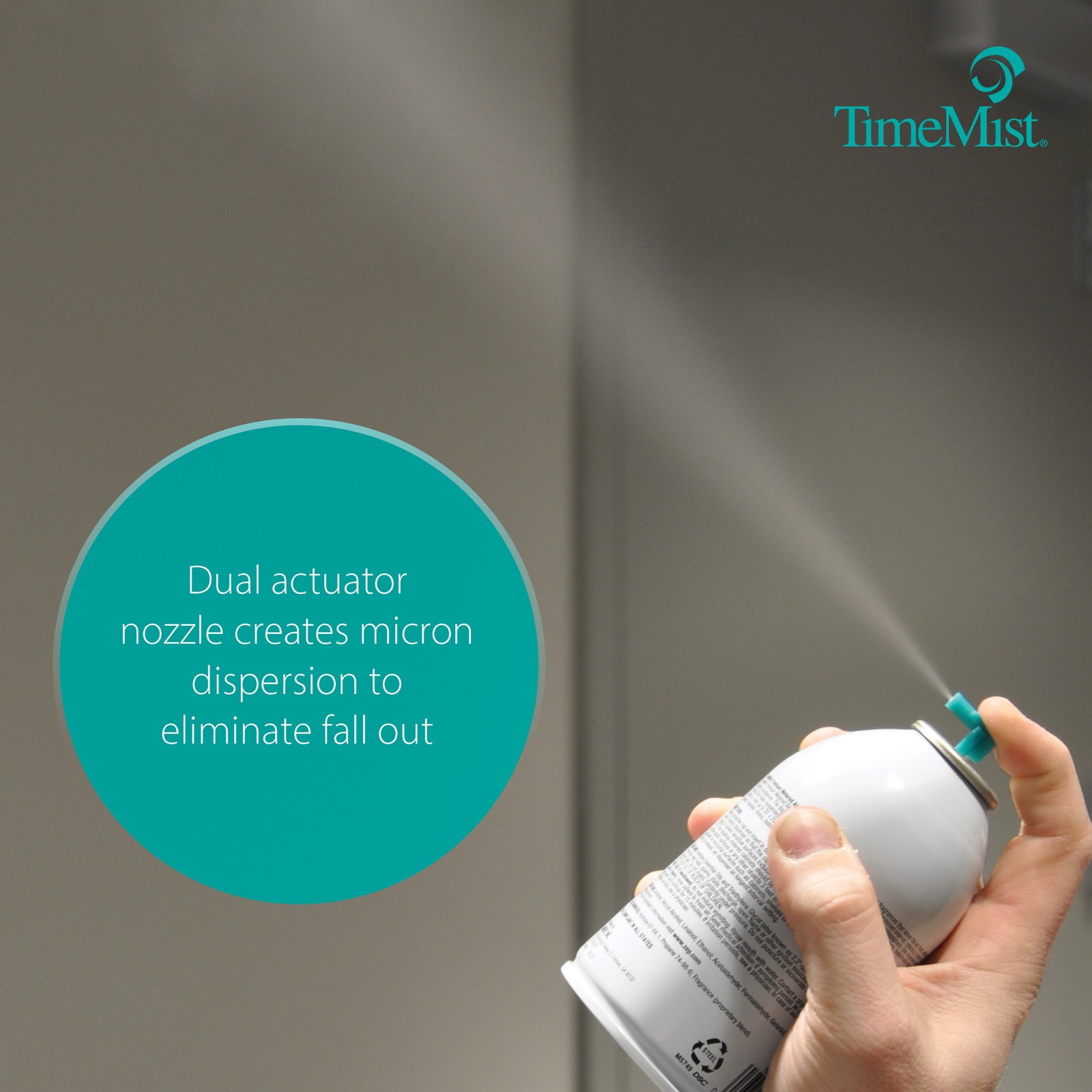 TimeMist Classic Metered Aerosol Fragrance Dispenser (Case of 6) + TimeMist Air