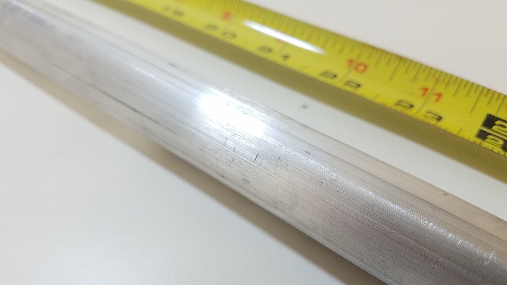 6061 Aluminum Round Bar, 7/8″ Round, 36″ long, Lathe, Solid, T6511