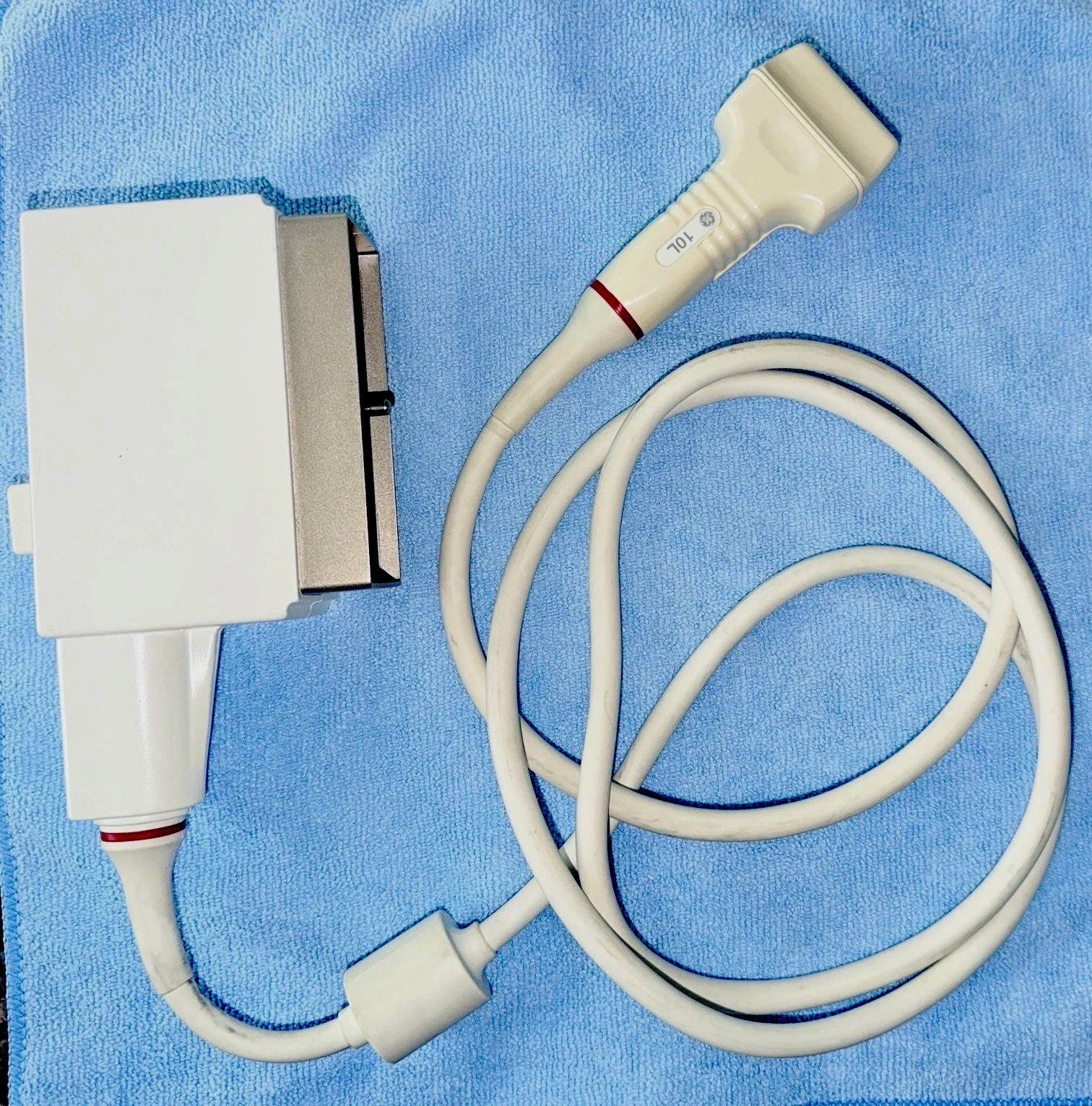 GE Yokogawa Medical Systems 10L Ultrasound Probe transducer w/ Cable