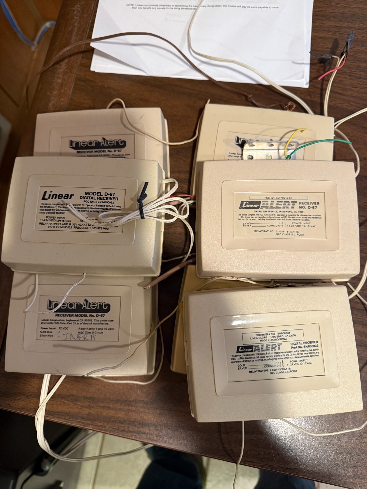 Linear Model D-67 Digital Receiver