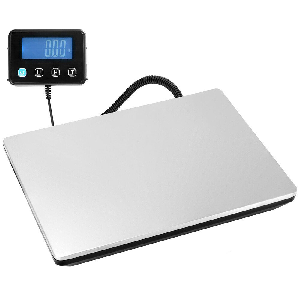 LCD Digital Postal Parcel Scales 200kg 440lbs Platform Postage Shipping Weighing
