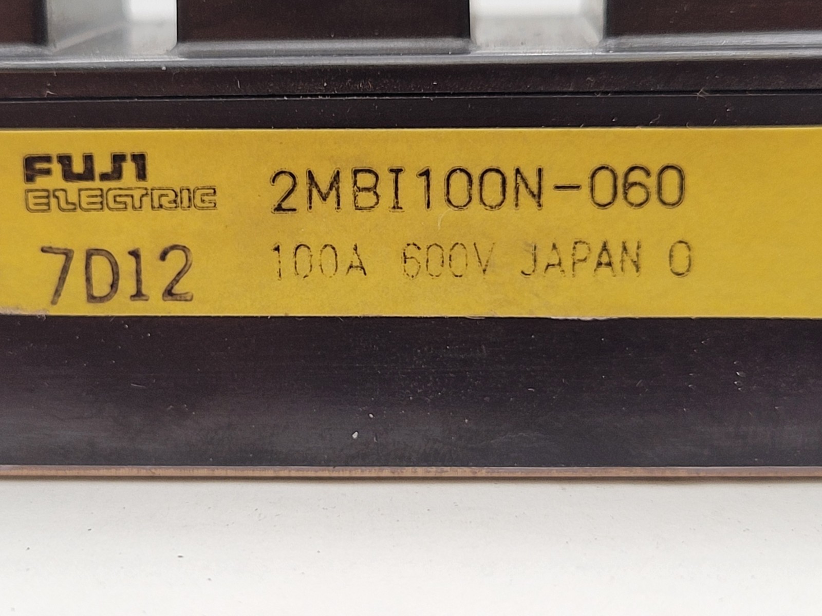 Fuji Electric 2MBI100N-060 IGBT Module Screw Terminal 100 Amp 600 Volt