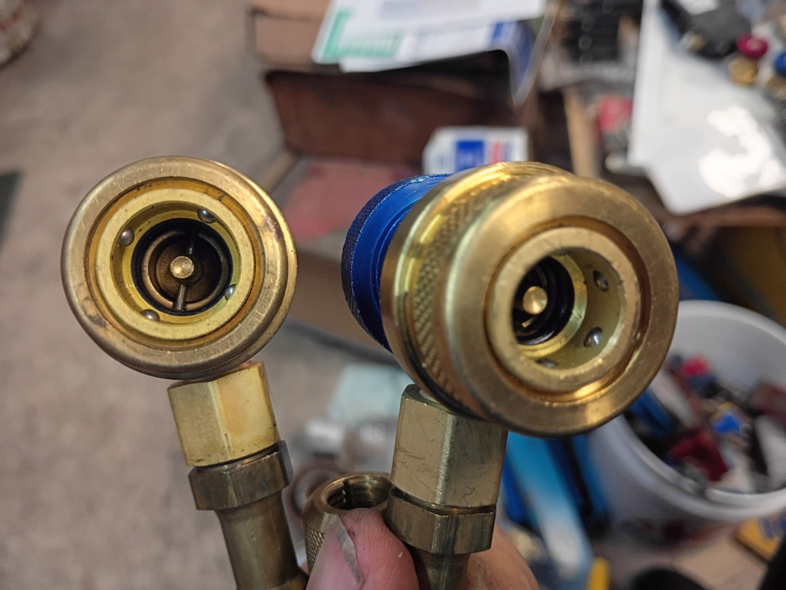 Snap On ACT9600A 134A 1234YF Freon AC Manifold Test Gauges Automotive Industri2