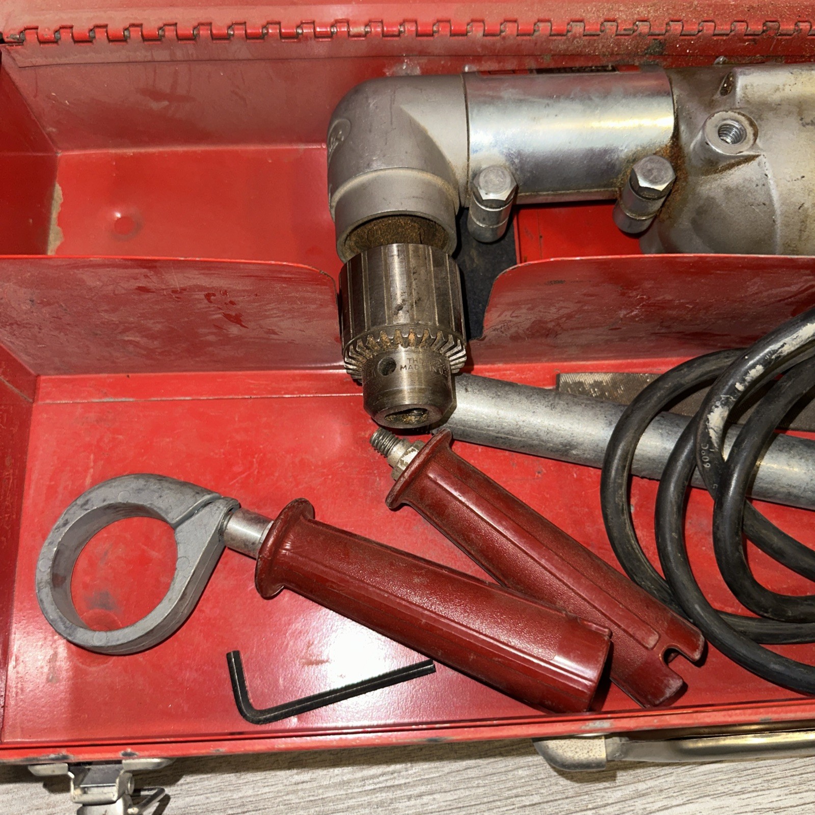 Milwaukee 1101-1 Heavy Duty 120V Corded 1/2″ Right Angle Drill 5397-2