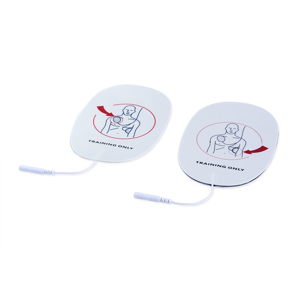 20 Pieces AED Training Device Patches First Aid Training Replacement Adult Pads