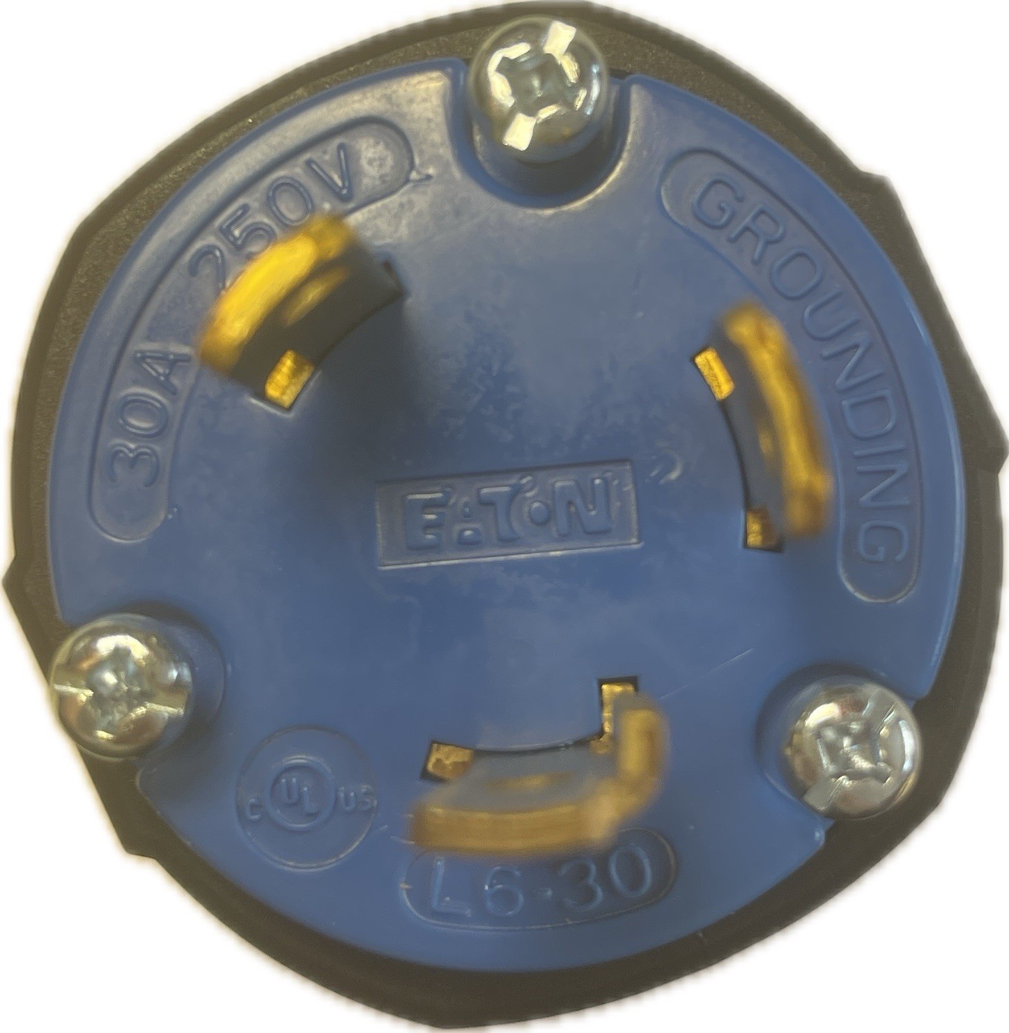 Eaton AHCL630P Blue Black L6-30P 30A 250V Locking Plug Industrial 6 Pack – New