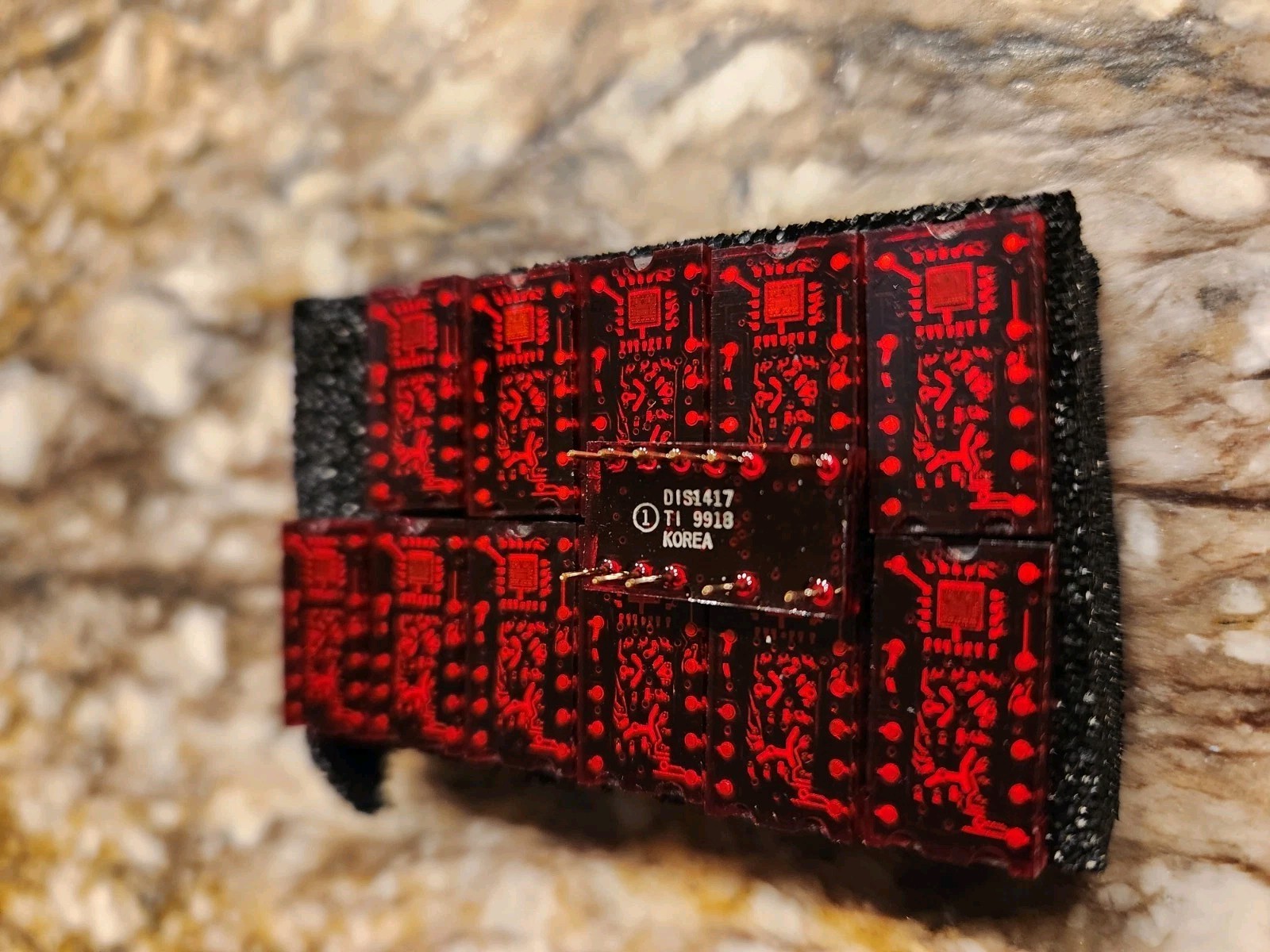 ​Lot of 10 Texas Instruments DIS1417 Hexadecimal LED Display Chips (TIL311) NOS
