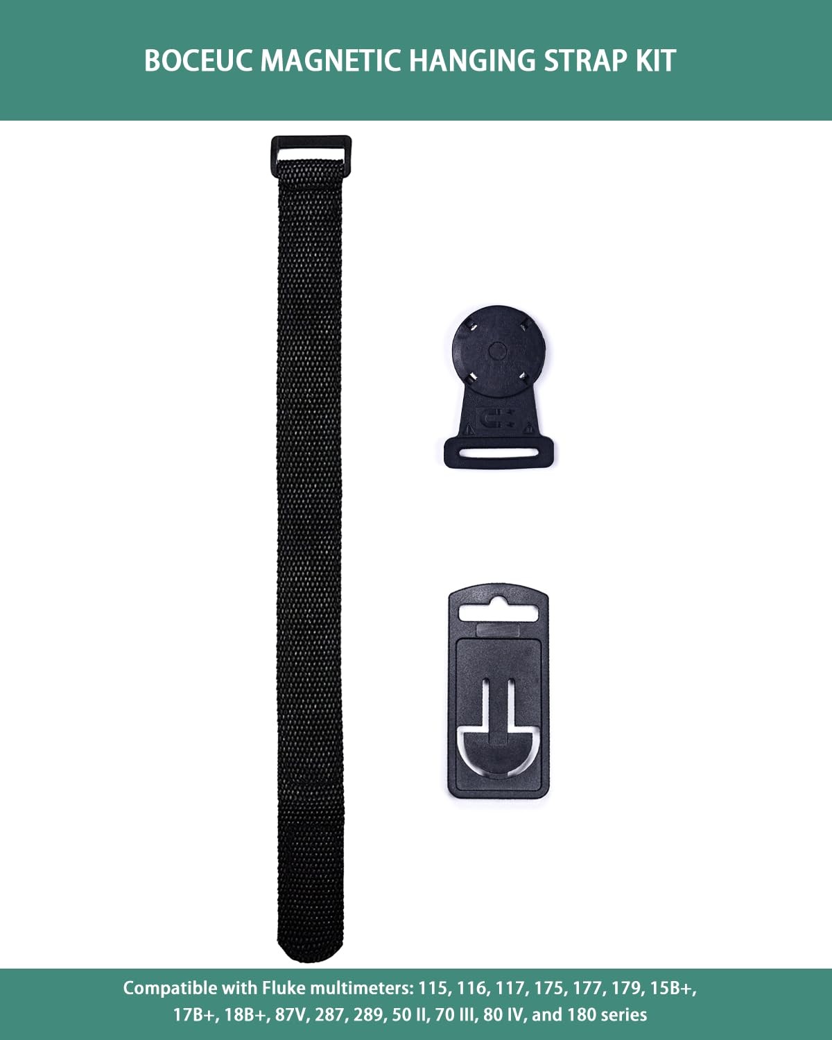 Magnetic Hanging Strap for Fluke Multimeter 115 117 179 87V 287 289 175 177 116