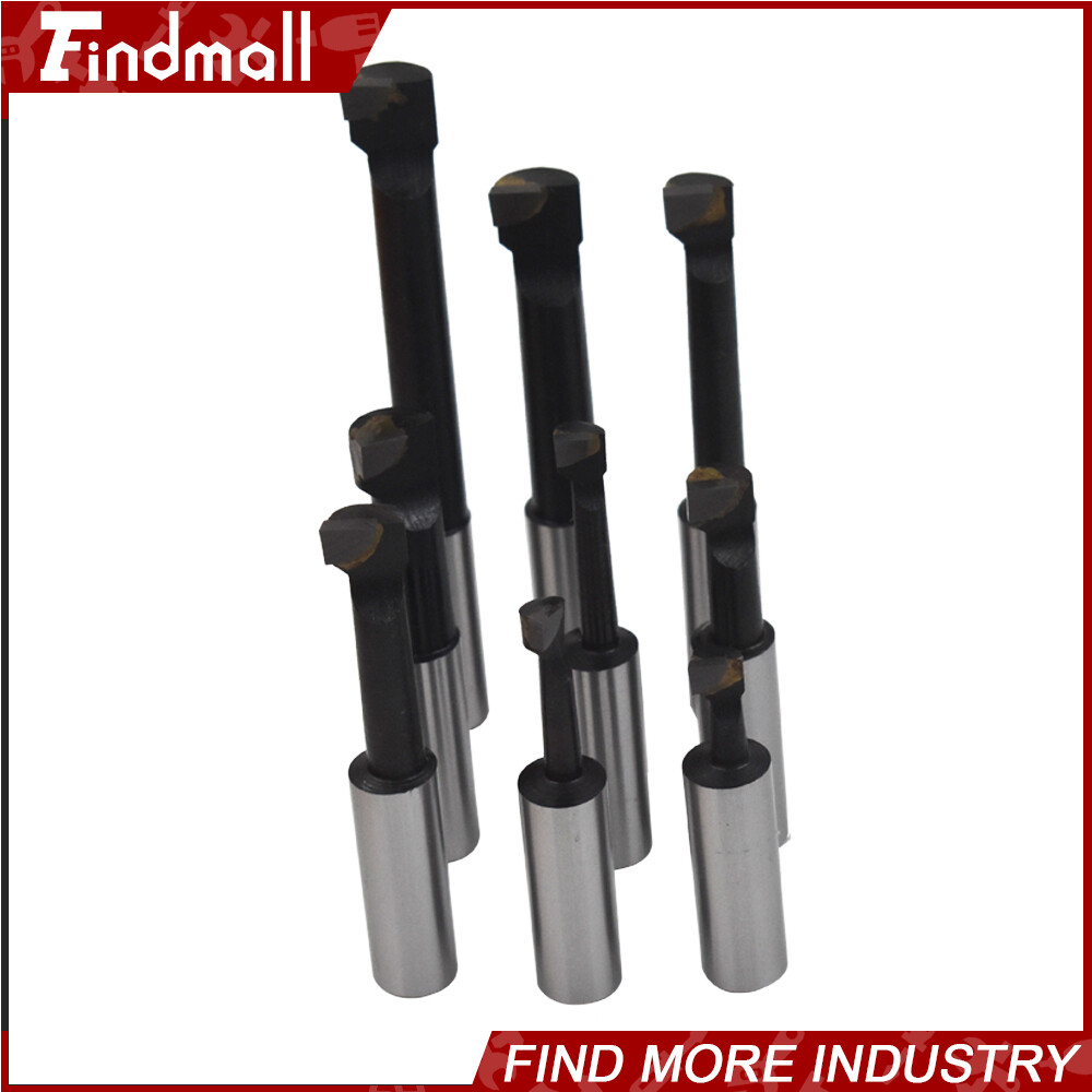 9 PCS 1/2″ BORING BAR SET CARBIDE TIPPED BARS 1/2″ SHANK LATHE TOOL