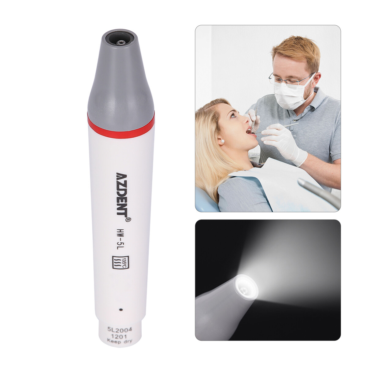 US Dental Ultrasonic Scaler Handpiece HW-5L HW-3H HD-7L EMS Satelec