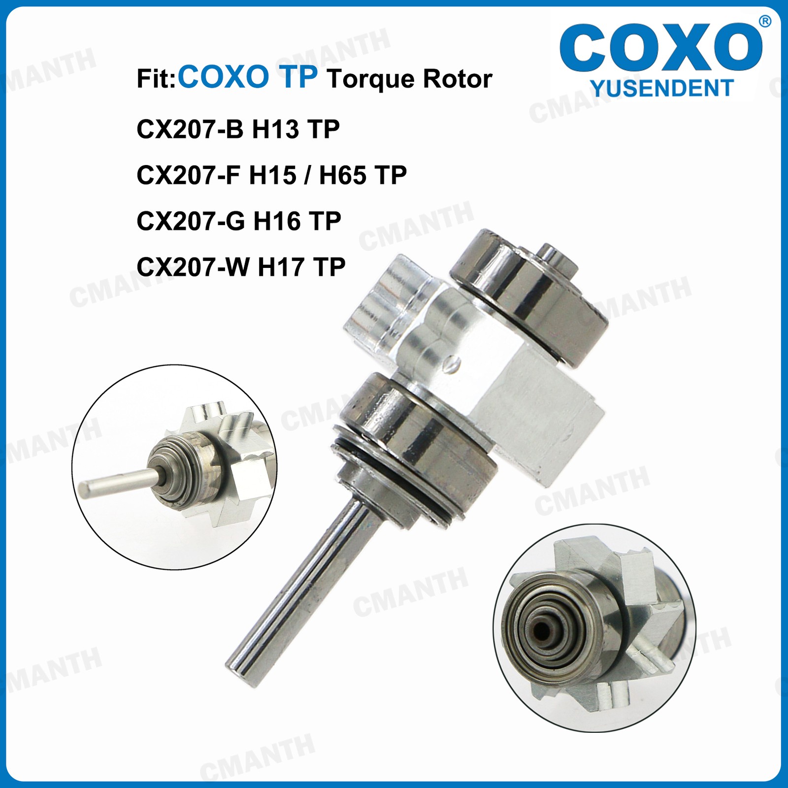 COXO Dental High Speed Handpiece Fiber Optic LED Coupler Bulb ForKAVO/NSK/Sirona