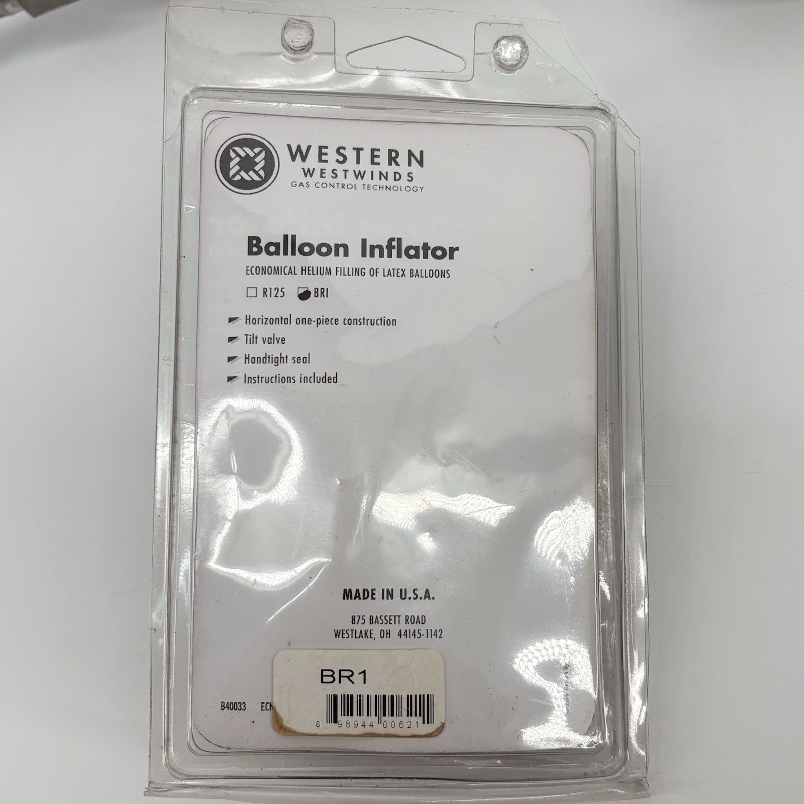USG Helium Transfill Hose Assembly 36in Dual Gauges New With Inflator Read Ds