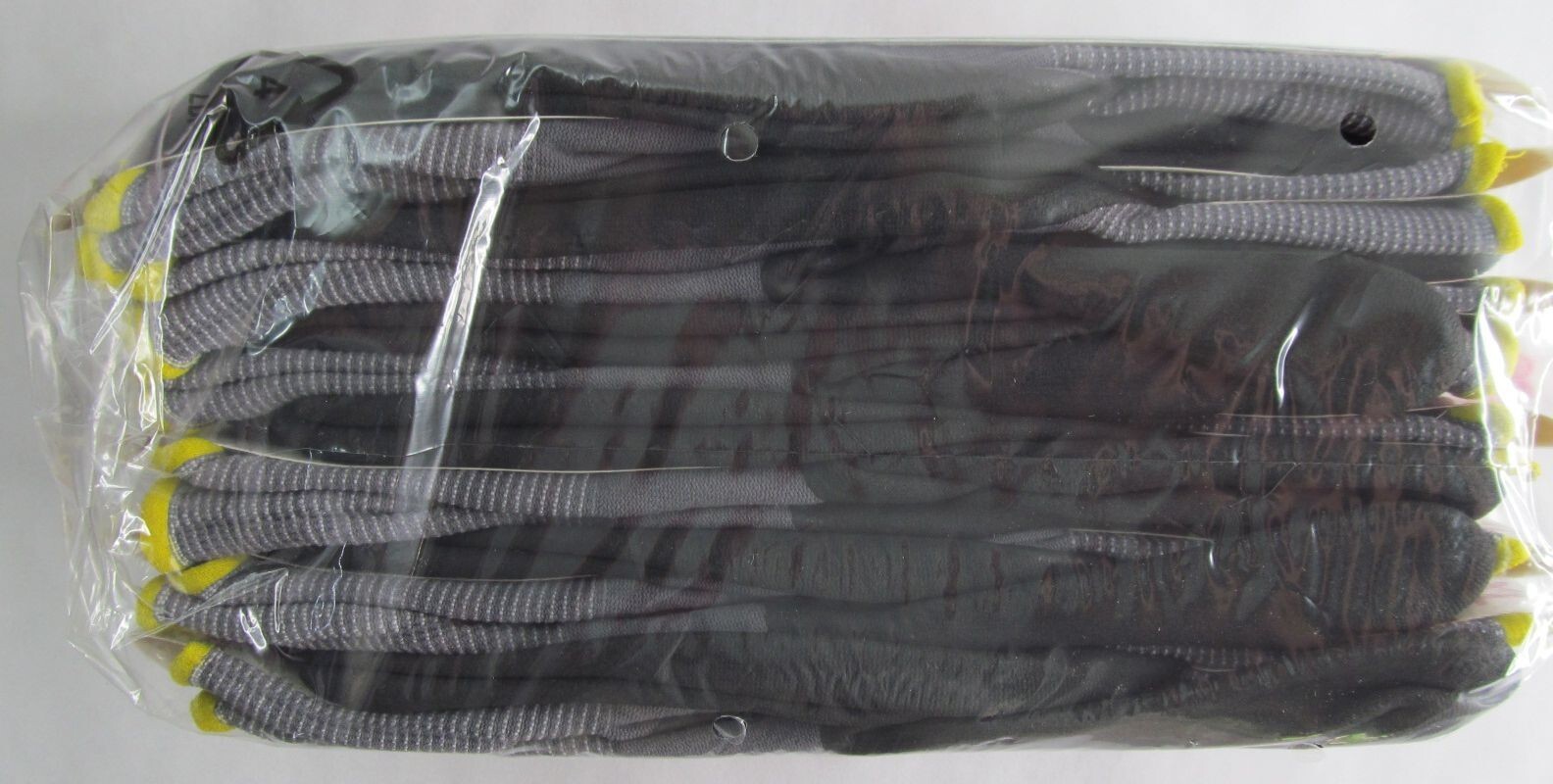 12 PAIRS MAXIFLEX 34-874T ULTIMATE NITRILE GRIP COATED WORK GLOVES SIZE 10 (XL)