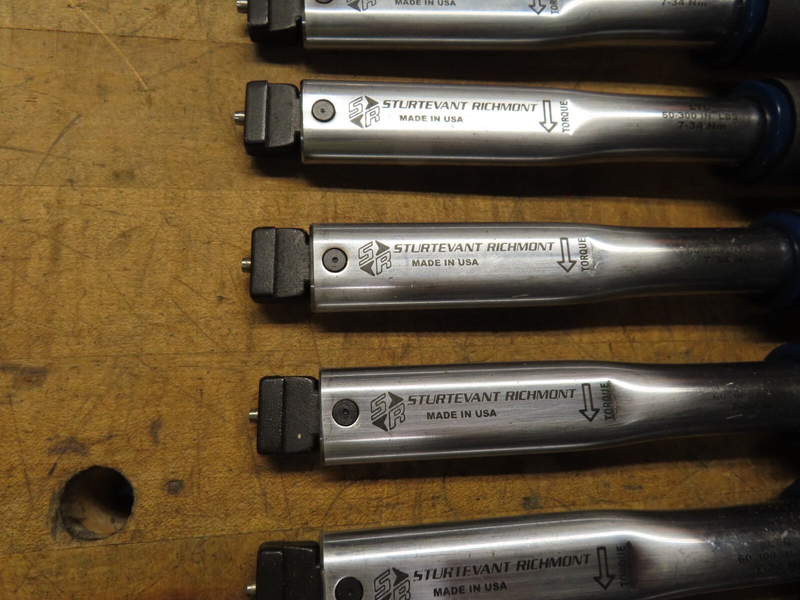 SR LTC 810016 Preset Interchangeable Head Torque Wrench 60-300 in. lbs. 7-34 Nm