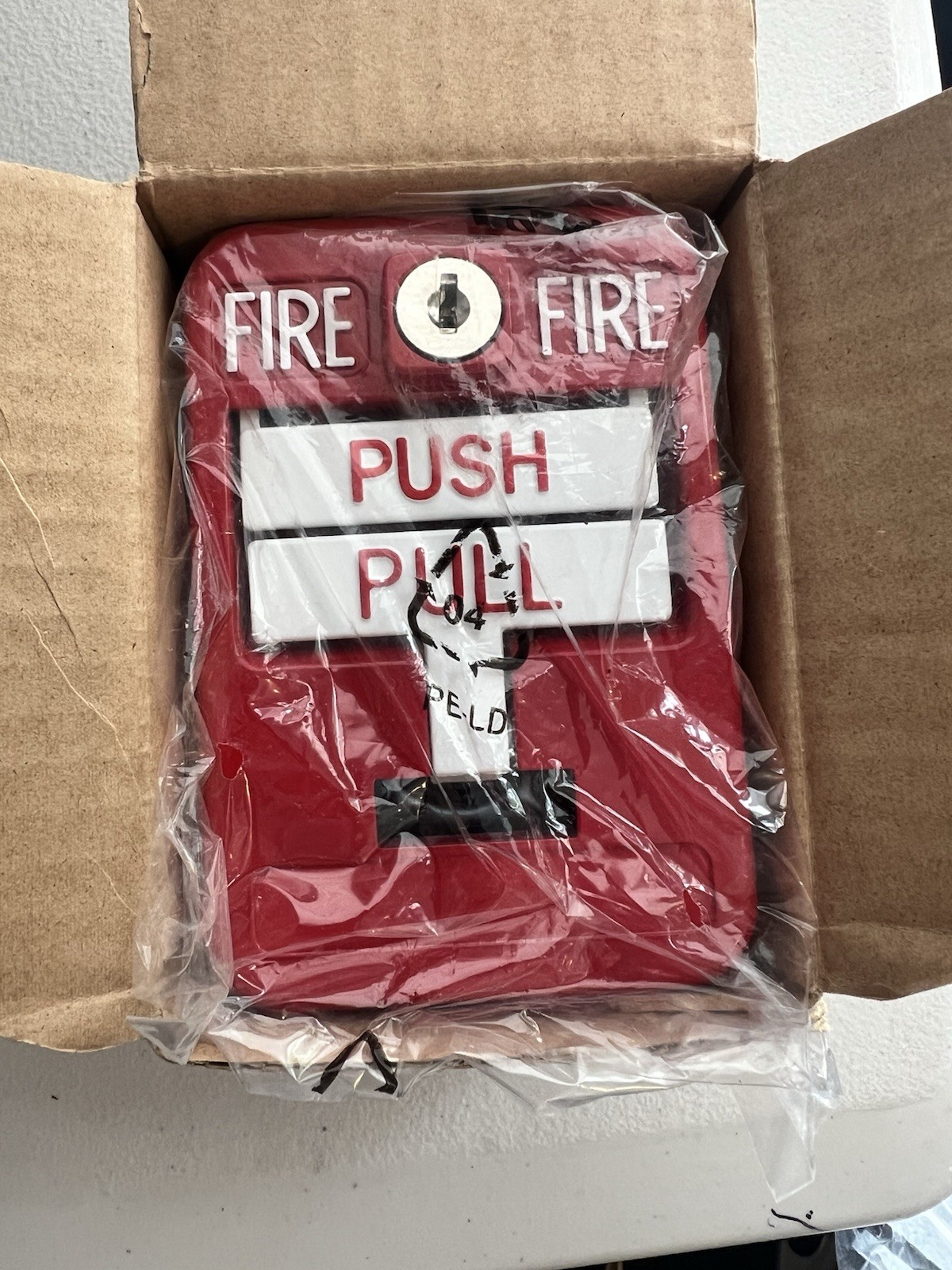 Ansul 428655 fire alarm pull station with labels New in Box