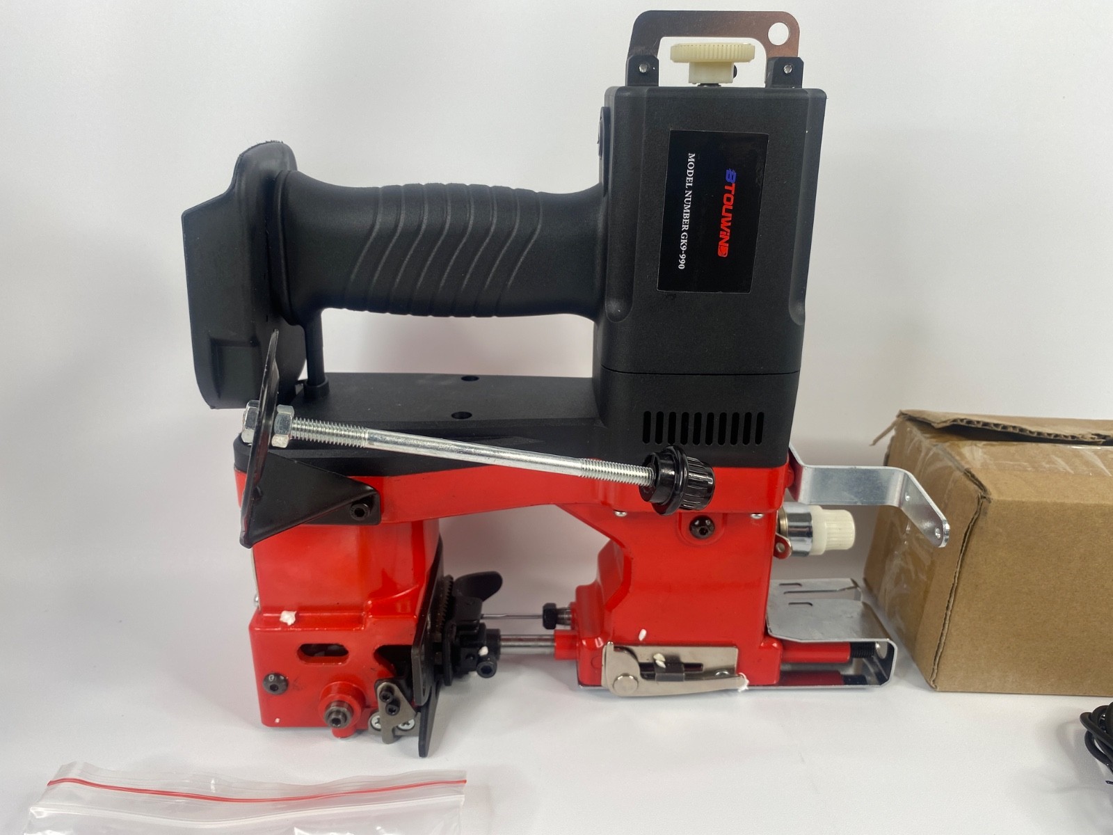 Battery Bag Sewing Closing Machine Brushless Motor Cordless Portable