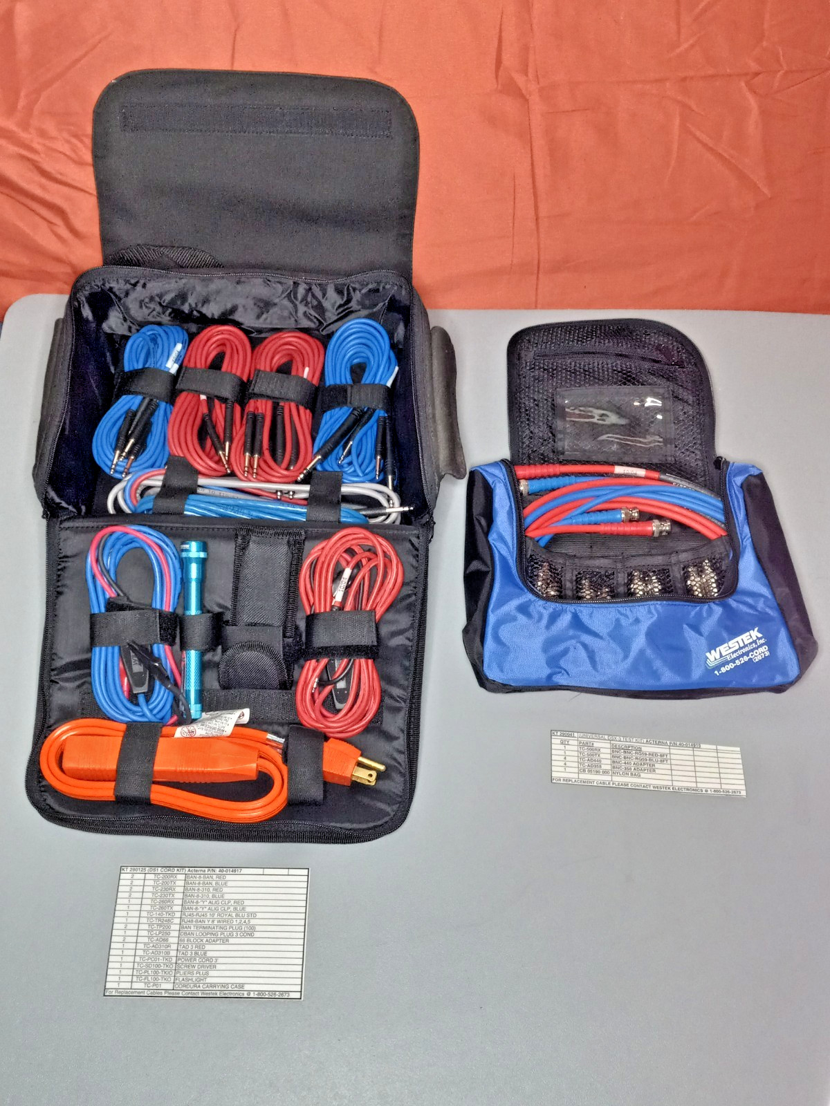 Westek Electronics DS1 Cord Kit 290125 & DSX-3 TEST KIT KT290041