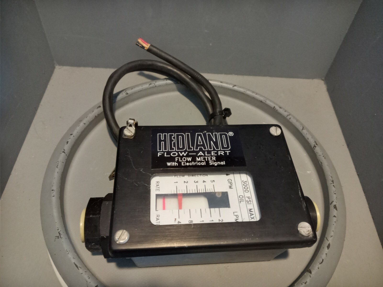 Hedland Flow-Alert Flow Meter w/ Electrical Signal, 3000 PSI Max
