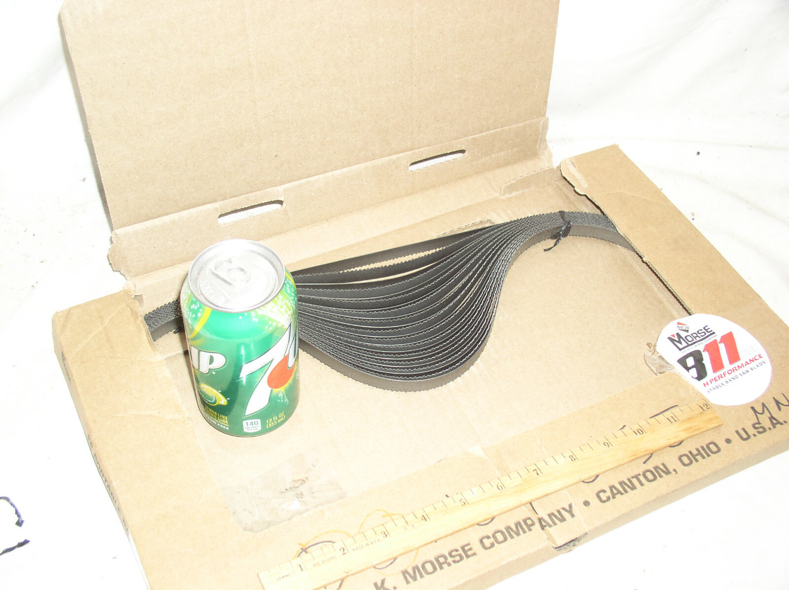 1 MORSE 811 ZWEP44811 8/11TPI MASTER COBALT PORTABLE BAND SAW BLADE 44-7/8 X 1/2