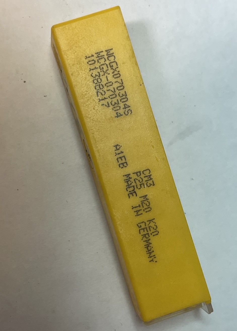 WCGX060304S CM3 Kennametal Carbide Inserts Made In Germany Qty.10 (26MY134)