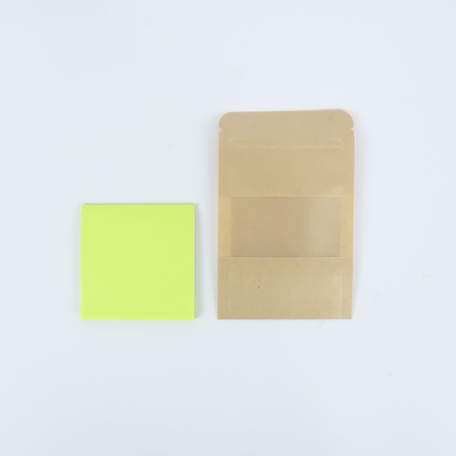 New Brown Kraft Stand Up Zip Seal Bags w/ Clear Window Side Gusset Variety Sizes