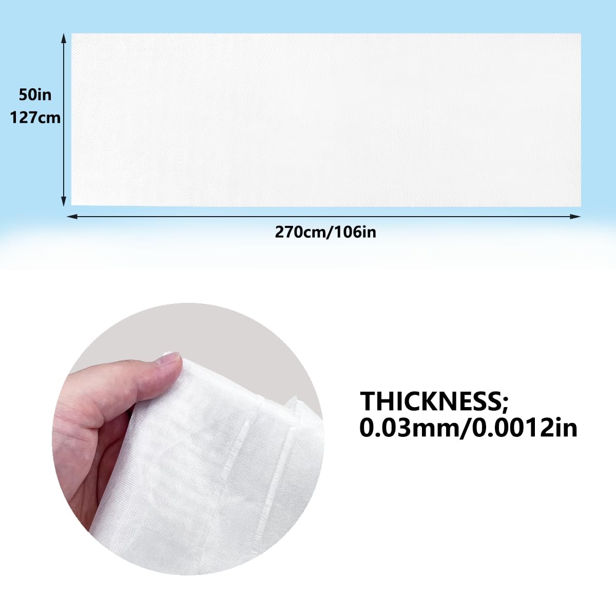 8 Oz Fiberglass Fabric Mesh, 39 x 10 Yards, Durable Mat Material for Projects