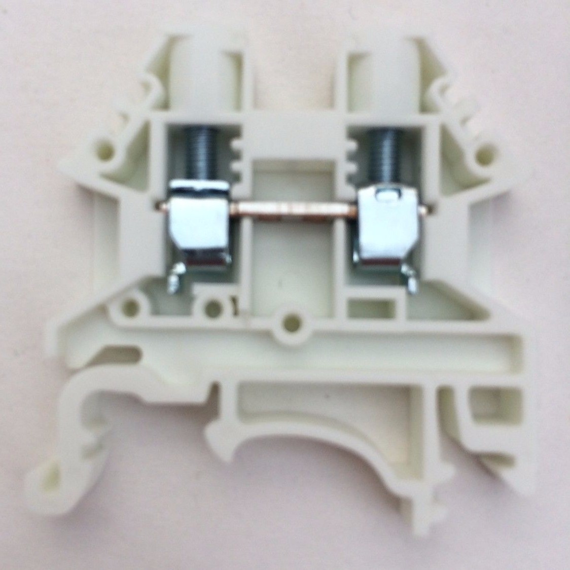 DIN Rail Terminal Blocks 10 Quantity DK4N-WE White Dinkle 10 AWG Gauge 30A 600V