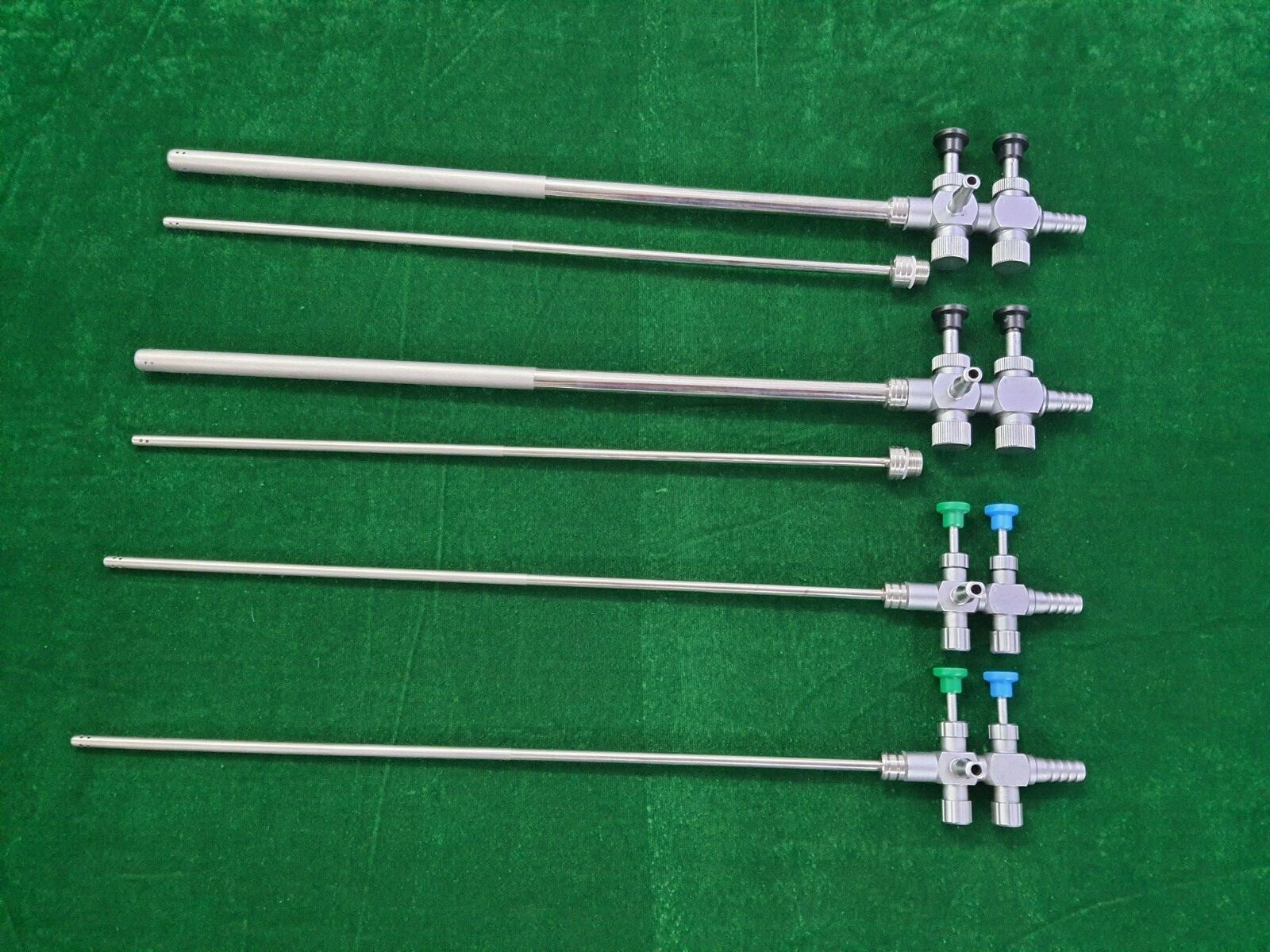 4pc Laparoscopic Trumpet Suction Irrigation 10mm/5mm Surgical Instruments
