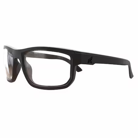 Edge Eyewear Zdf111vs Defiance, Safety Glasses, Anti-Fog, Clear Lens, Black