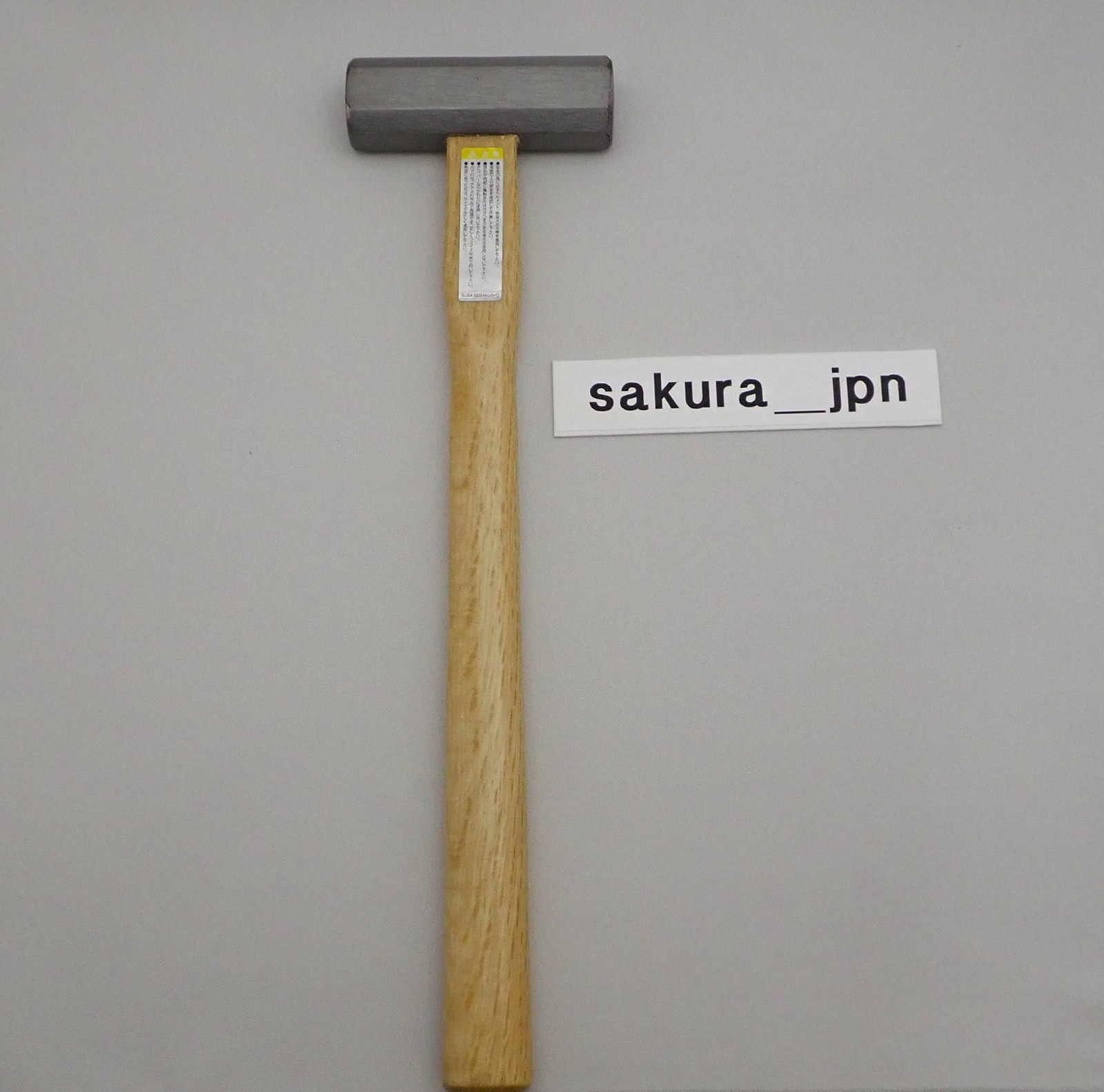 Japanese Hammer GENNO HAKKAKU OSHO Octagonal 13 in 330mm 375g carpenter Japan