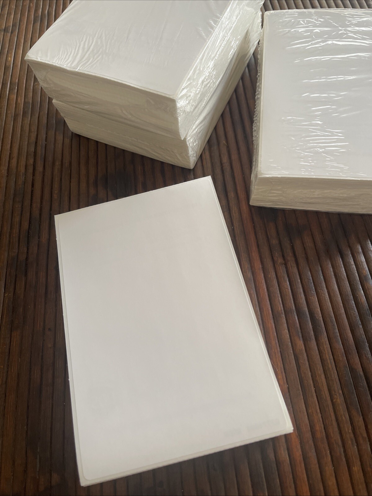 250 Fanfold 4″x6″ Direct Thermal Shipping Labels for Zebra&Rollo Printers