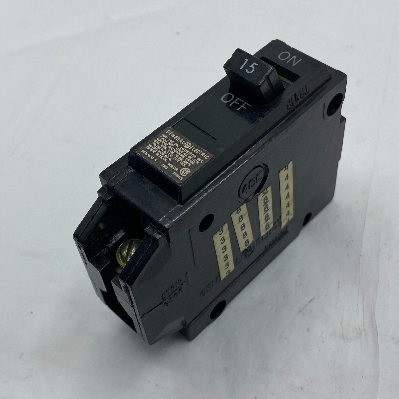 GE H933P Plug-In Mount Type 20AMP Circuit Breaker🔔