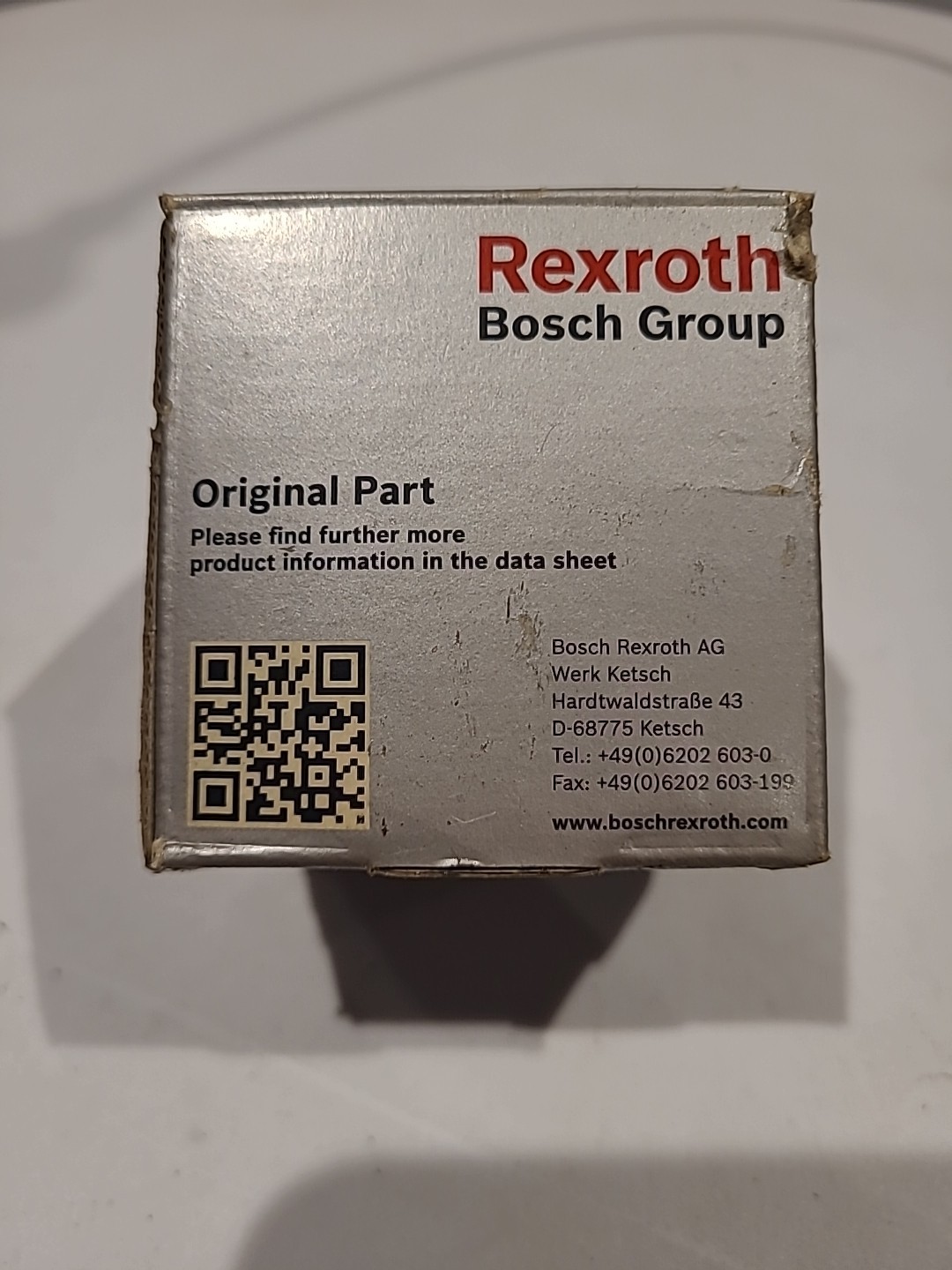 Rexroth 0-6 BAR pressure Gage. R928019224. New In Box.
