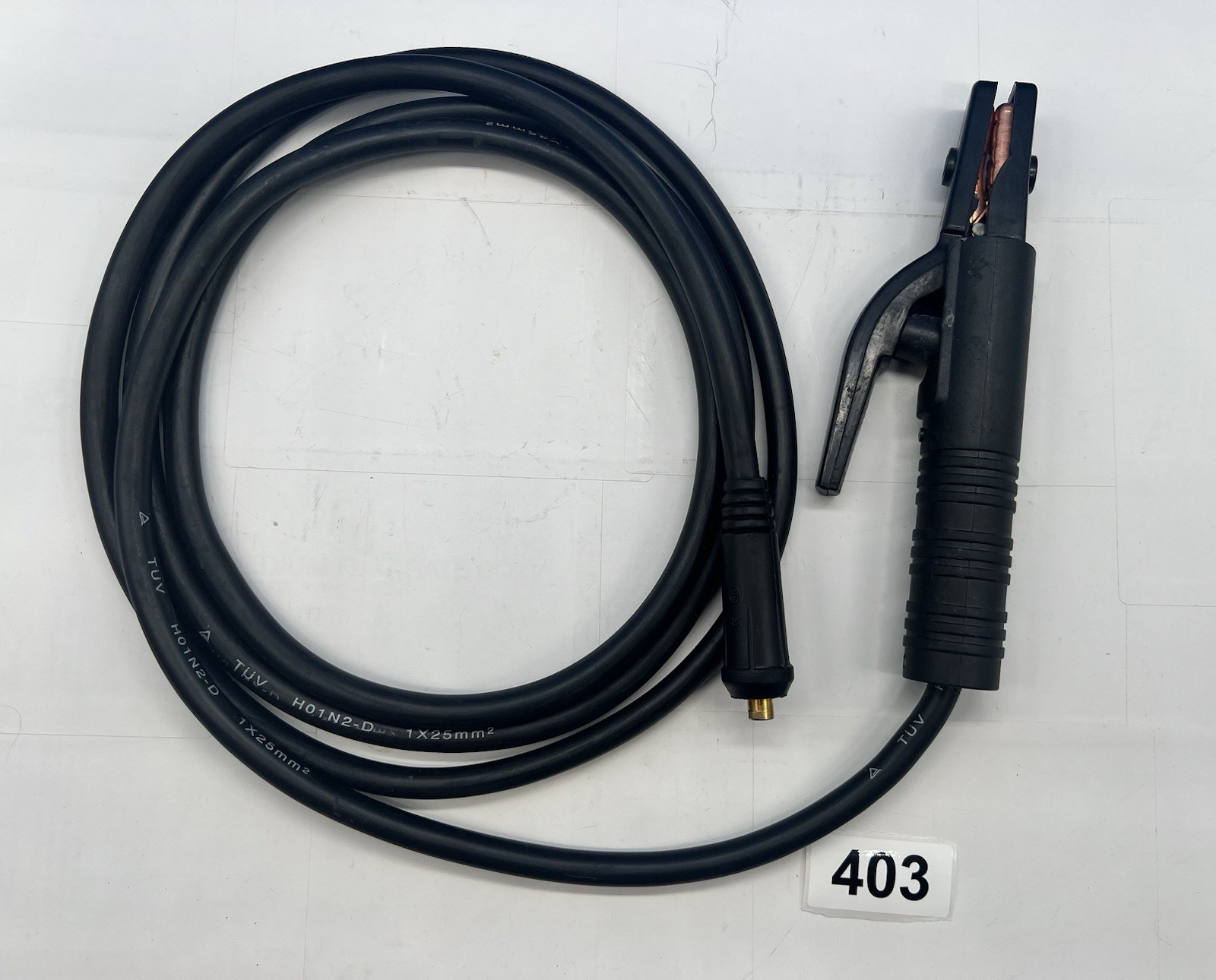 ARC ELECTRODE HOLDER WELDING CABLE MMA STICK CLAMP 200A tuv h01n2-d 1x25mm2