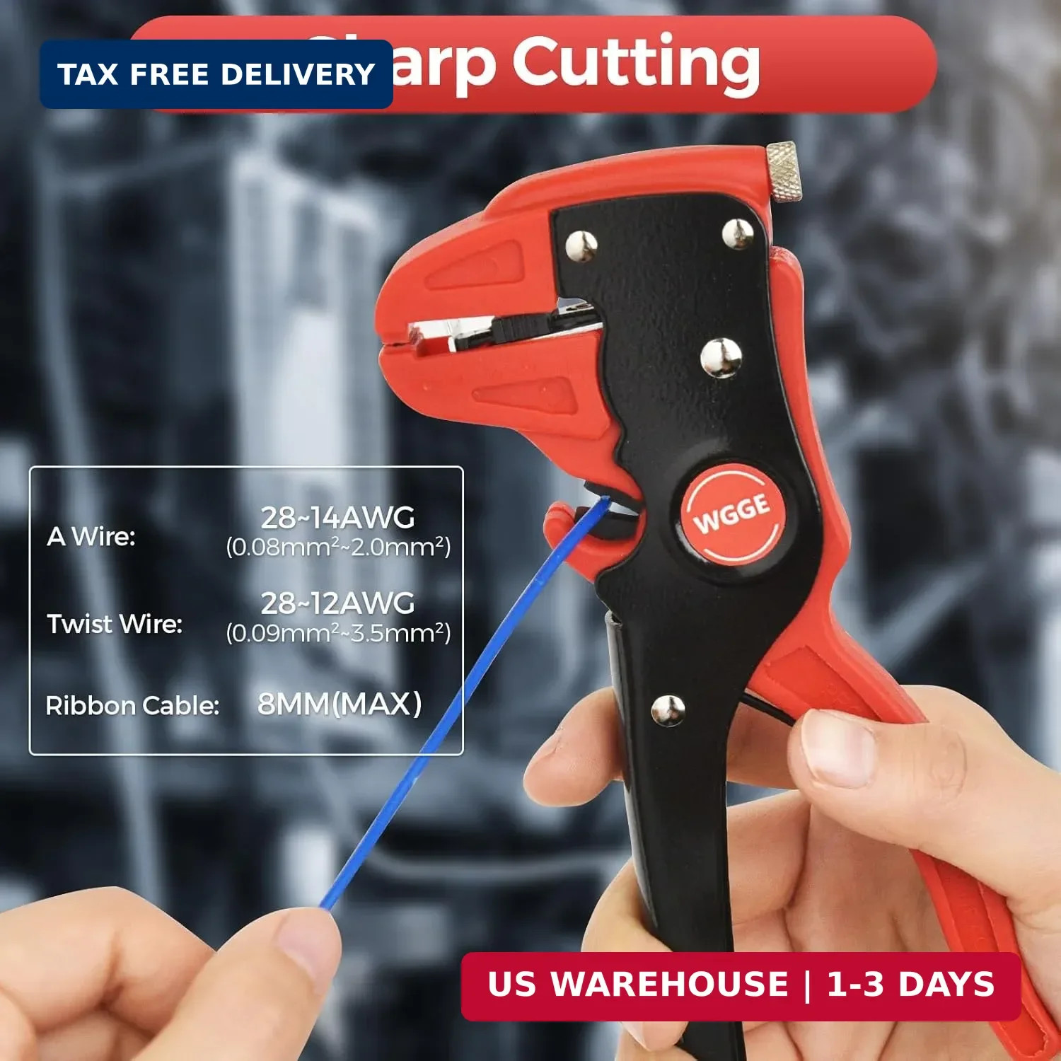 KAIWEETS Automatic Wire Stripper and Cutter 2 in 1 Wire Stripper Tool